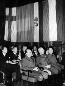 Lawyers: Hans Frank at his election as President of the Internati