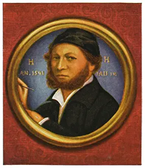 Scowling: HANS HOLBEIN
