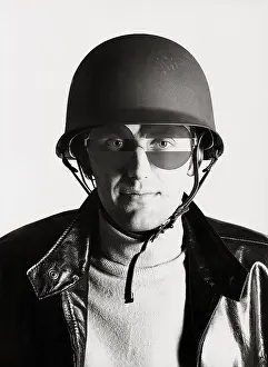 Hollein: Hans Hollein with the Austrian glasses