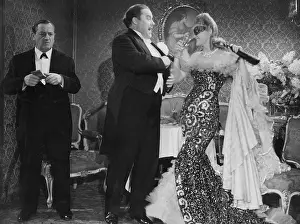 Moser: Hans Moser, Will Dohm and Marte Harell in Opera Ball, 1939