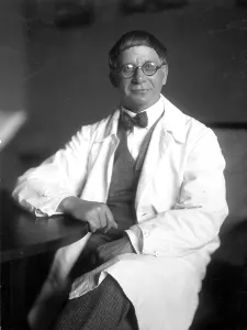 Resigned: Hans Poelzig, German architect and professor