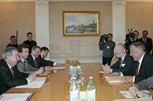 Mierlo: Hans van Mierlo Visits Russia