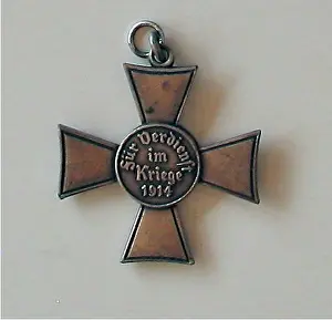 Krieg: Hanseatic Cross awarded for War Service