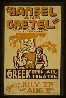 Gretel: Hansel and Gretel Adapted from the opera for children.... b