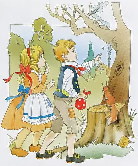 Unloved: Hansel and Gretel enter the wood