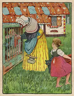 Gretel: Hansel and Gretel held captive - Nursery Tale
