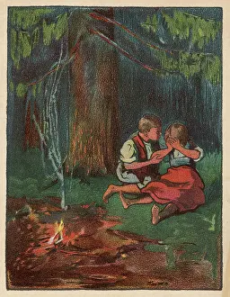 Gretel: Hansel and Gretel alone - Nursery Tale
