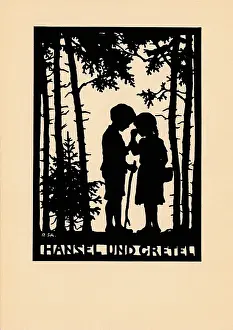 Schirmer: Hansel and Gretel in silhouette
