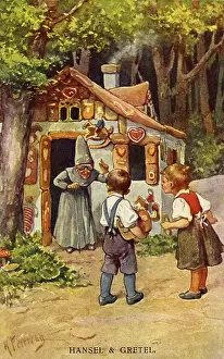 Feiertag: Hansel & Gretel welcomed by the witch