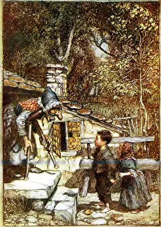 Doorstep: Hansel and Gretel and the Witch on the doorstep