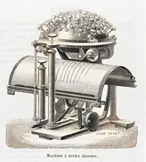 Malling: HANSEN'S TYPEWRITER/1880