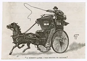 Whipping: Hansom Cab 1890s