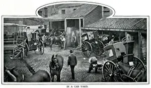 Hansom: Hansom Cab, London 1900
