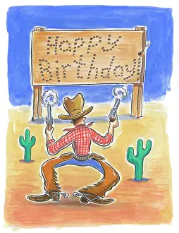 Spelling: Happy Birthday Cowboy