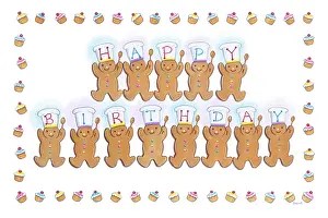 Endersby: Happy Birthday Gingerbread Men