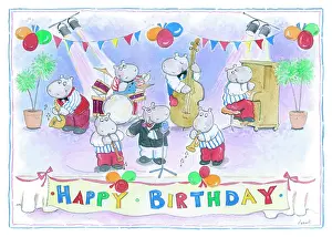 Hippo: Happy Birthday with Hippo Band