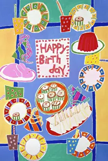Jellies: Happy Birthday Tea Table