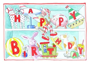 Piggy: Happy Birthday Toys