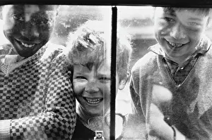 Grin: Three happy boys - Manchester 1966