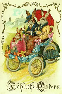 Outings: Happy Easter card