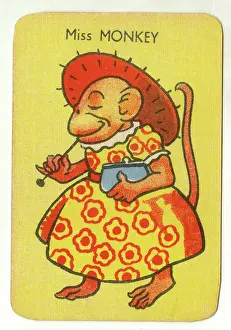 Monkeys: Happy Families Animals - Miss Monkey