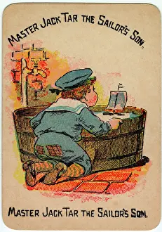 Happy Families Playing Cards - Master Jack Tar