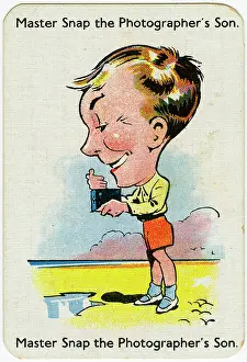 Snap: Happy Families Playing Cards - Master Snap