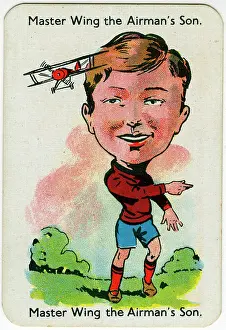 Airman: Happy Families Playing Cards - Master Wing