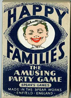Spears: Happy Families - Spear's Games box