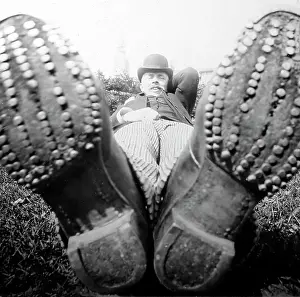 Soles: A happy hiker, Victorian period