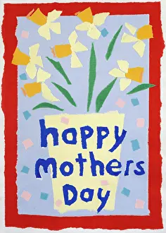 Happy Mothers Day " daffodils collage