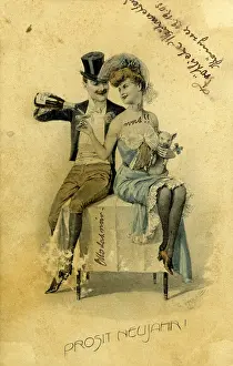 Topper: Happy New Year (Prosit Neujahr)