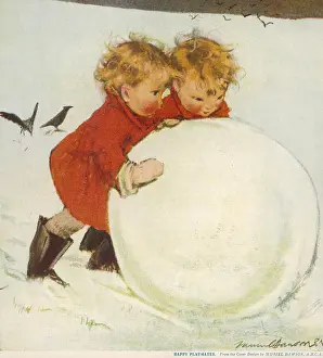 Twins: Happy Playmates by Muriel Dawson