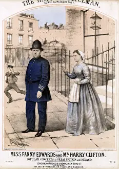 Burlesque: The Happy Policeman, by Harry Clifton
