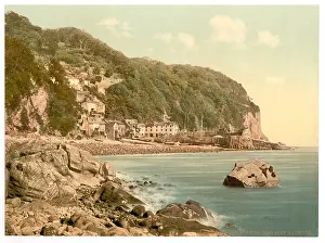 Clovelly: From the harbor, Clovelly, England