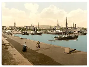 Kingstown: The Harbor, Kingstown. County Dublin, Ireland
