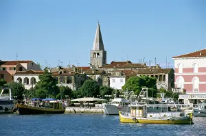 Porec: Harbor in Porec, Hungary