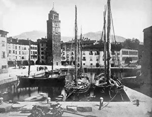 Garda: Harbor of Riva on Lake Garda