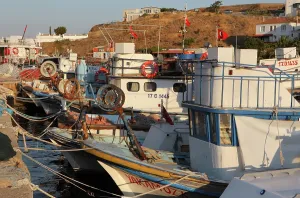 Hellespont: Harbour, Bozcaada, Canakkale, Turkey