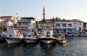 Hellespont: Harbour, Bozcaada, Canakkale, Turkey