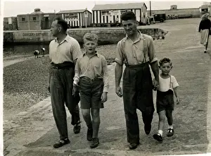 Swimmers: The Harbour, Bridport, Dorset