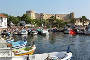Hellespont: Harbour and castle, Bozcaada, Canakkale, Turkey