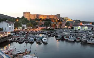 Hellespont: Harbour and castle, Bozcaada, Canakkale, Turkey