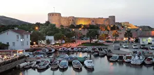 Hellespont: Harbour and castle, Bozcaada, Canakkale, Turkey