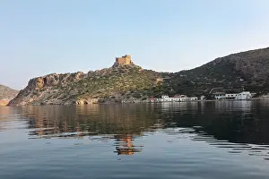 Balears: Harbour and castle, Cabrera, Balearic Islands, Spain