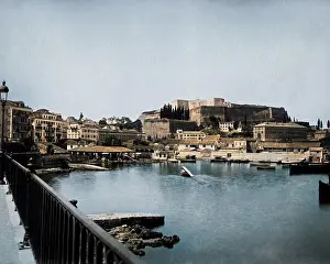 Corfu: Harbour, Corfu, Greece