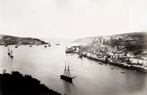 Rowboat: Harbour, estuary and baots, Fowey, Cornwall