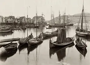 Yachts: Harbour at Hammerfest, Norway