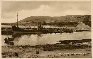 Tom Gillmor: The Harbour, Helmsdale, Caithness and Sutherland, Scotland