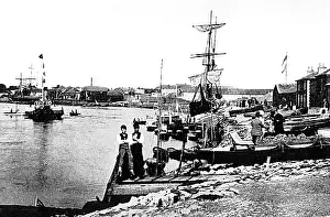 Littlehampton: The harbour, Littlehampton, early 1900s
